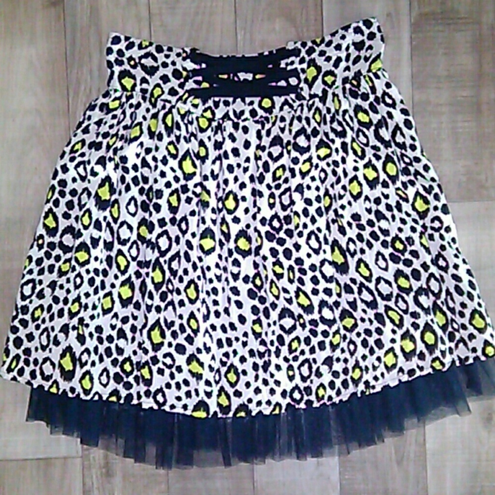 Disney Cheetah Print Skirt❤️❤️
